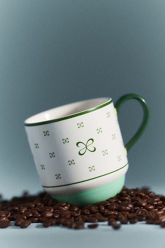 Mug en grès en Mint chez Anthropologie - Maeve - Modalova