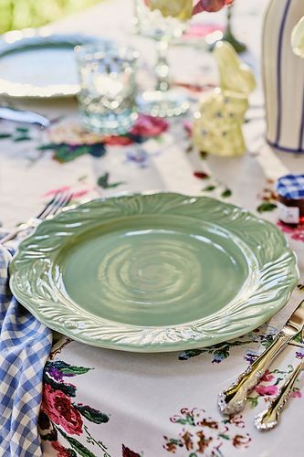 Assiettes de table en grès Hera, ensemble de 4 en Green taille: S chez - Anthropologie - Modalova