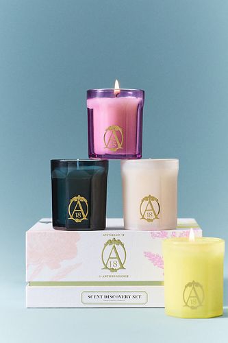 Ensemble découverte de 4 mini bougies Apothecary 18 Core par - Apothecary 18 by Anthropologie - Modalova