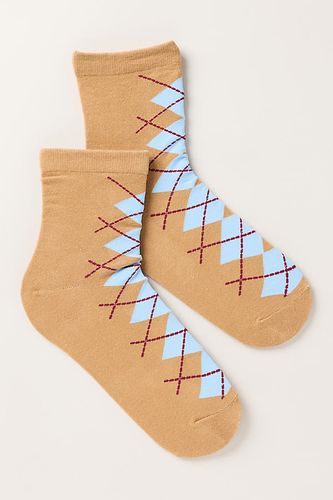 Chaussettes de costume à motif argyle par - By Anthropologie - Modalova