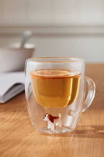 Tasse pour chien en verre à double paroi en chez - Anthropologie - Modalova