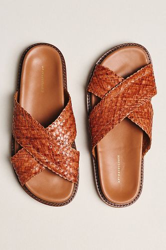 Sandales croisées en raphia taille: 40 - By Anthropologie - Modalova
