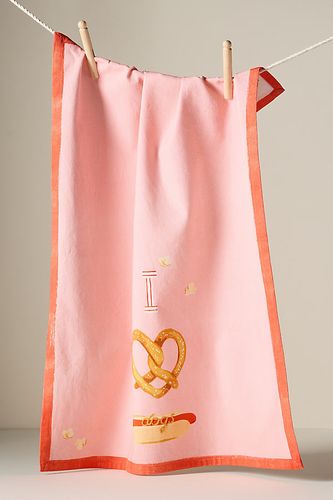 Torchon I Love Dogs en Pink chez - Anthropologie - Modalova