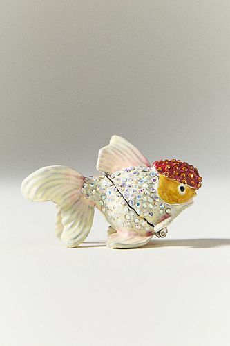 Poisson Rouge Doré Orné de Bijoux Limoges en Brown chez - Anthropologie - Modalova