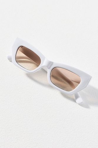 Lunettes de soleil géométriques modernes ail de chat en White chez Anthropologie - I-SEA - Modalova