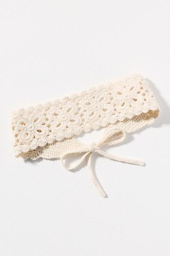 Foulard en crochet de coton par en - By Anthropologie - Modalova