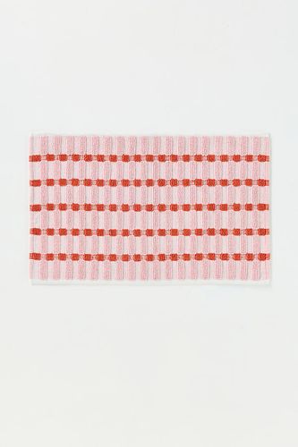 Tapis de bain géométrique tissé en coton Sloane par en Pink - By Anthropologie - Modalova