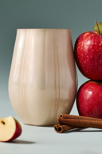 Bougie décorative en verre au cidre épicé fruité en taille: M chez Anthropologie - Capri Blue - Modalova