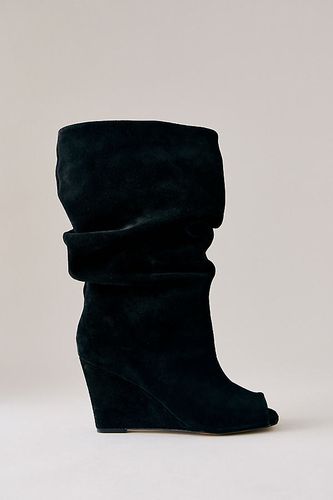 Bottes hautes à bout ouvert Kiki en Black taille: 36 chez Anthropologie - Silent D - Modalova