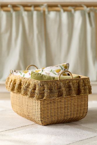 Panier en rotin à volants Estelle chez - Anthropologie - Modalova