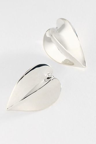 Boucles d'oreilles à tige en forme de caur courbé en chez - Anthropologie - Modalova