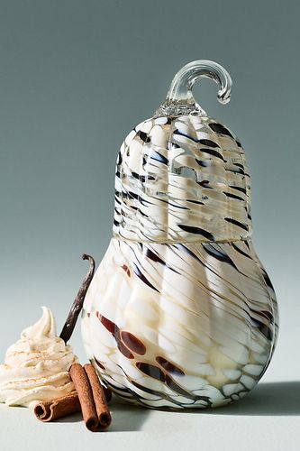Bougie en verre Pumpkin Sweet Vanilla Gourd en taille: S chez - Anthropologie - Modalova