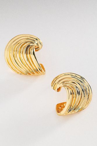 Boucles d'oreilles créoles texturées par en - By Anthropologie - Modalova