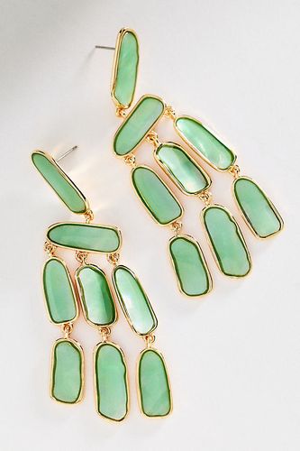 Boucles d'oreilles pendantes en pierre colorée en Blue - By Anthropologie - Modalova