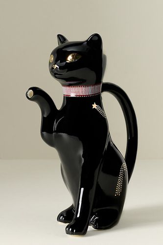 Pichet en grès Chat Noir Florence Balducci en Black chez - Anthropologie - Modalova