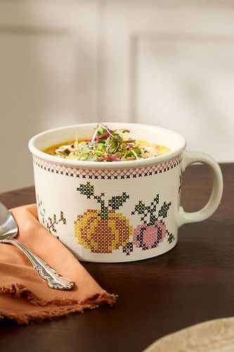 Tasse à soupe en grès Harmonie en chez - Anthropologie - Modalova