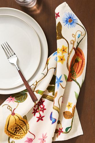 Serviettes de table Citrouilles sur la vigne, ensemble de 2 taille: S chez - Anthropologie - Modalova