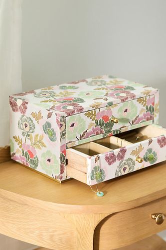 Boîte à bijoux en toile Hale à double tiroir en chez - Anthropologie - Modalova