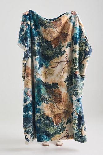 Couverture à motifs en fausse fourrure imprimée taille: 60 x 70 chez - Anthropologie - Modalova