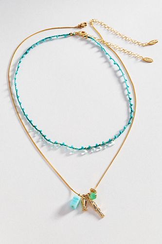 Colliers superposés à fils, ensemble de 2 par en - By Anthropologie - Modalova