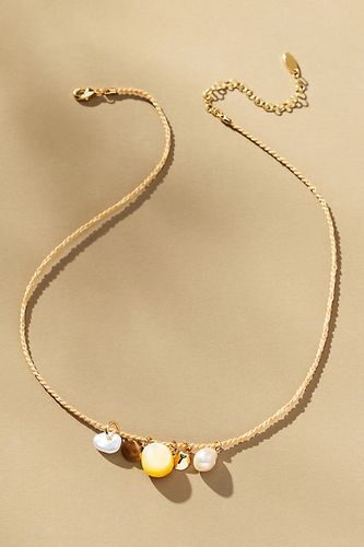 Thin Rope Chain Multi Charm Necklace par - By Anthropologie - Modalova