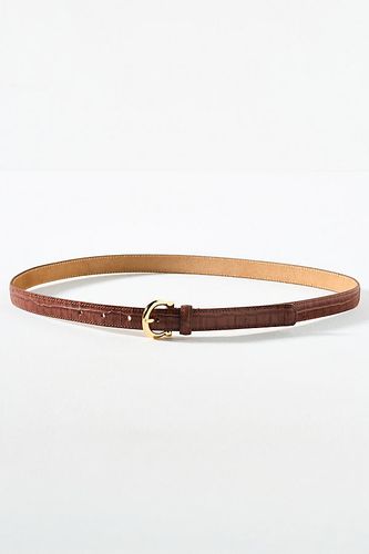 Ceinture Mince Gaufrée Crocodile par en Green taille: L - By Anthropologie - Modalova