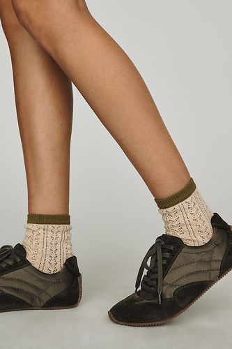 Chaussettes à contraste pointelle par en - By Anthropologie - Modalova
