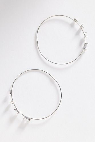 Boucles d'oreilles créoles en cristal par en - By Anthropologie - Modalova
