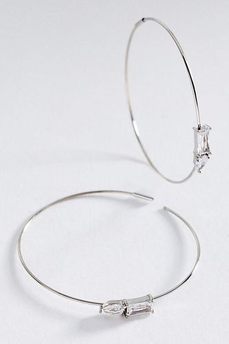Boucles d'oreilles créoles en pierres précieuses par en - By Anthropologie - Modalova