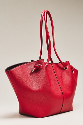 Sac fourre-tout en simili-cuir grainé en Red chez Anthropologie - Maeve - Modalova