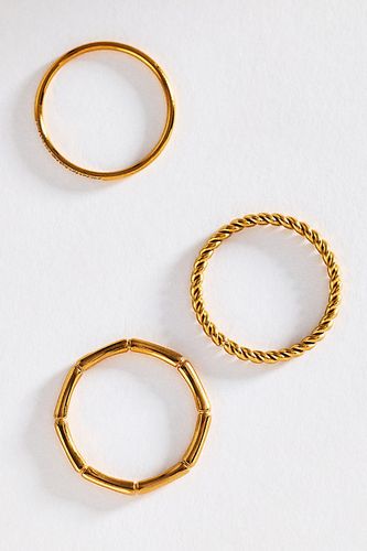 Ensemble de 3 bagues résistantes à l'eau par en Gold taille: Uk 10 - By Anthropologie - Modalova