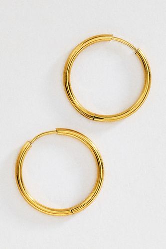 Boucles d'oreilles créoles classiques résistantes à l'eau par en - By Anthropologie - Modalova