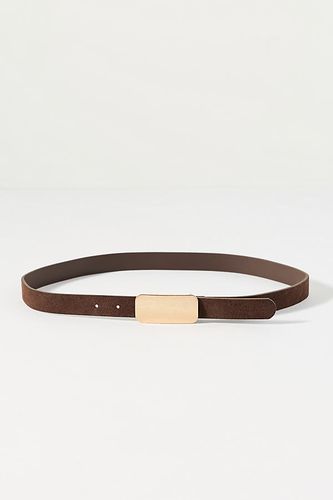 Ceinture en cuir à boucle rectangulaire par en taille: S - By Anthropologie - Modalova