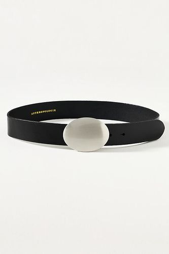 Ceinture à plaque ovale en Black taille: S - By Anthropologie - Modalova