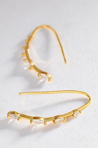 Boucles d'oreilles enfileuses en cristal par en - By Anthropologie - Modalova