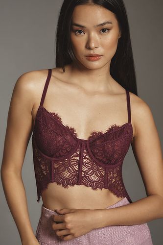 Bustier en dentelle en Purple taille: M chez - Anthropologie - Modalova