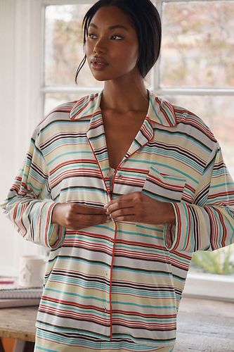 La Chemise de Pyjama Briar à Manches Longues et à Passepoil par en taille: 2XS chez Anthropologie - LyreBird - Modalova