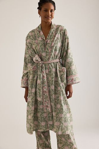 Robe imprimée en bloc en taille: S/M chez Anthropologie - Dilli Grey - Modalova