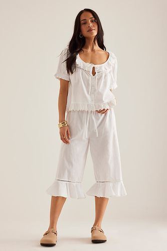 Bloomers Longs Harling Prune Garance par en White, taille: Uk 6 chez Anthropologie - Damson Madder - Modalova