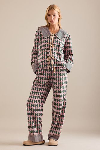 Ensemble de Pyjama Long Arlequin en Pink taille: XS chez Anthropologie - TBCo - Modalova