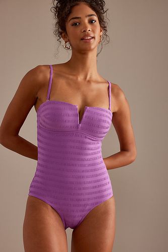 Maillot de bain Vee Palisades en Purple taille: Uk 8 chez Anthropologie - Sea Level - Modalova