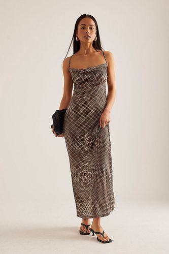 Alani Geo Print Mesh Maxi Dress taille: Uk 10 chez Anthropologie - 4th & Reckless - Modalova