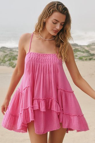Robe Babydoll Mini Plissée Sans Manches en taille: M chez Anthropologie - Celandine - Modalova