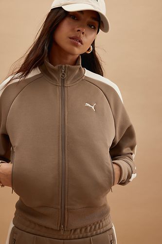 Veste de survêtement courte T7 en Beige taille: M chez Anthropologie - PUMA - Modalova
