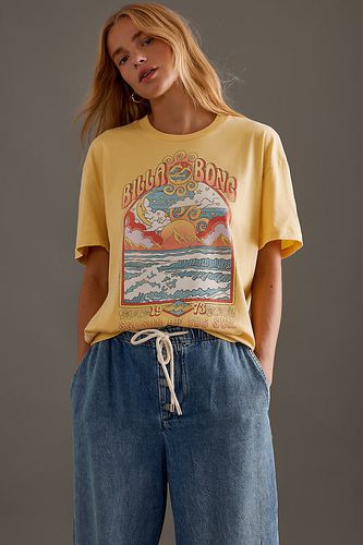 T-shirt graphique Saison du Soleil en Yellow taille: S chez Anthropologie - Billabong - Modalova