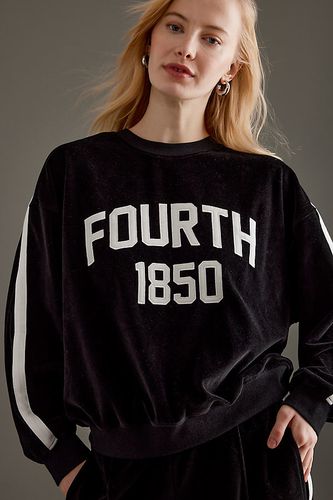 Sweat-shirt en velours Cacie en taille: XS chez Anthropologie - 4th & Reckless - Modalova