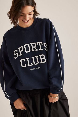 Ellie Sweatshirt en Blue taille: XS chez Anthropologie - 4th & Reckless - Modalova