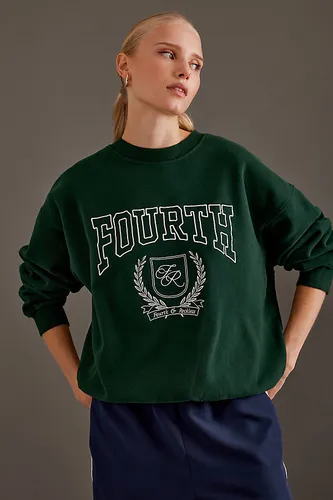 Sweat-shirt universitaire Forrest en Green taille: S chez Anthropologie - 4th & Reckless - Modalova