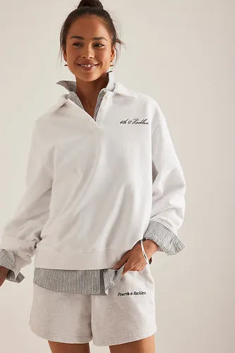 Sweat-shirt polo Clover en taille: XS chez Anthropologie - 4th & Reckless - Modalova