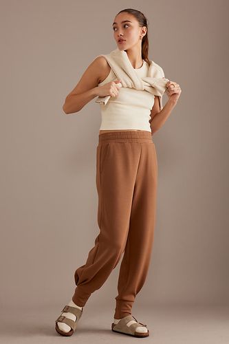 The Relaxed Cuffed Joggers en Brown taille: M chez Anthropologie - Varley - Modalova